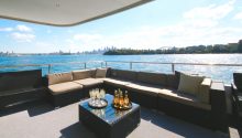 Karisma boat Sydney lounge