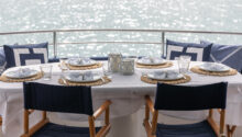 Alani boat dining table