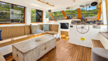 Day by Day boat interior