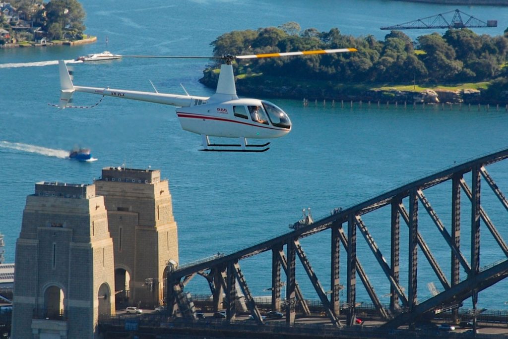 helicopter tour sydney harbour