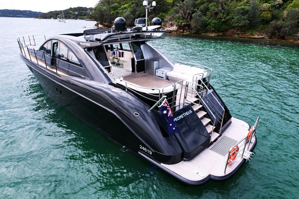 prometheus yacht charter sydney