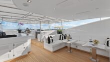 Impulsive top deck lounge