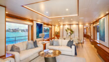 Belle yacht interior